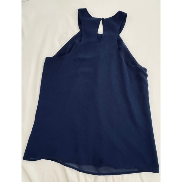 Navy Sleeveless Top - Picture 2 of 2